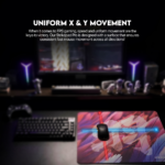 Podloga za mis Fantech MST491P Holographic Strikepad PRO crvena - Slika 10