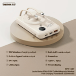 Power bank Magsafe REMAX Lecho Series RPP-527 PD 20W + QC 22.5W Fast Charging 10000mAh beli - Slika 6