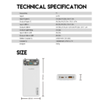 Power bank Prenosiva baterija Fantech T1 10000mAh QC, PD, 22.5W crni - Slika 7