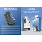 Power bank prenosiva baterija LDNIO PR522 10W privezak 5000mAh crni - Slika 7
