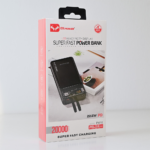 Power bank prenosiva baterija Oxpower P410 PD QC 22.5W 20000mAh crna - Slika 6