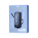 Power bank prenosiva baterija REMAX FC-22 100W sa teleskopskim kablom 20000mAh siva - Slika 7