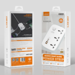 Produzni kabl LDNIO SC3416 EU 3 uticnice + 2xUSB QC 2xPD GaN 2m - Slika 9
