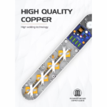 Produzni kabl LDNIO SE1-C 2500W EU, 4 uticnice 2xUSB 12W, 2xPD 20W beli 2m - Slika 6
