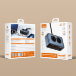 Produzni kabl LDNIO SE3, 2 uticnice, USB, 2xPD, 5u1, GAN, 45W total power - Slika 9