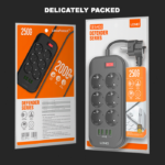 Produzni kabl LDNIO SE6403 6 uticnica 4xUSB 2.0m - Slika 6