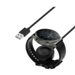 Punjac za Huawei Watch GT 5 pro, GT 5, GT 4, GT3, D, D2, GT 2022, GT Runner, Cyber, Ultimate, crni - Slika 2