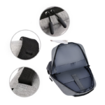 Ranac za laptop do 15.6″ sivi - Slika 6