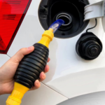 Rucna pumpa za tecnost Olen zuto crna - Slika 3