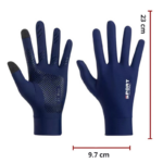 Rukavice za touch screen Sport Zero plave - Slika 6