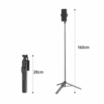 Selfie stick A35 + tripod crni - Slika 10