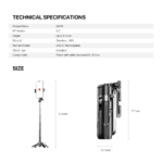 Selfie stick Fantech SS141 selfi stap crni - Slika 12