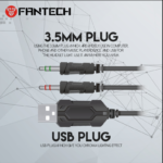 Slusalice Gaming Fantech HG20 Chief II crne - Slika 2
