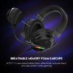 Slusalice Gaming Fantech HG26 Alto 7.1 crne - Slika 7