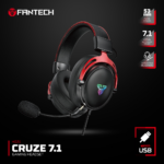 Slusalice Gaming Fantech HG31 Cruze 7.1 crne - Slika 2