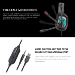 Slusalice Gaming Fantech MH84 Jade crne - Slika 7