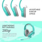 Slusalice gejmerske VALOR MH86 mint edition FANTECH - Slika 10