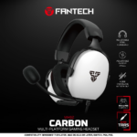 Slusalice Gaming Fantech MH92 Carbon white - Slika 2