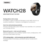 Smart watch REMAX Watch28 42mm crni - Slika 2