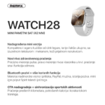 Smart watch REMAX Watch28 42mm sivi - Slika 2
