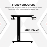 Sto Gaming Fantech GD210 Tigris crni - Slika 6
