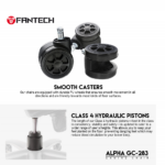 Stolica Gaming Fantech Alpha GC-283 crna - Slika 7
