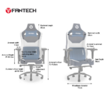 Stolica Gaming Fantech Alpha GC-283 crna - Slika 13