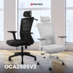 Stolica Office Fantech OC-A258SV2 siva - Slika 3