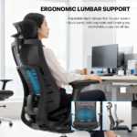Stolica Office Fantech OC1 PRO Ergonomska siva - Slika 4