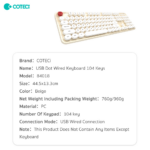 Tastatura Coteci 104 bez - Slika 5
