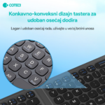 Tastatura Coteci 65 Fold crna - Slika 6