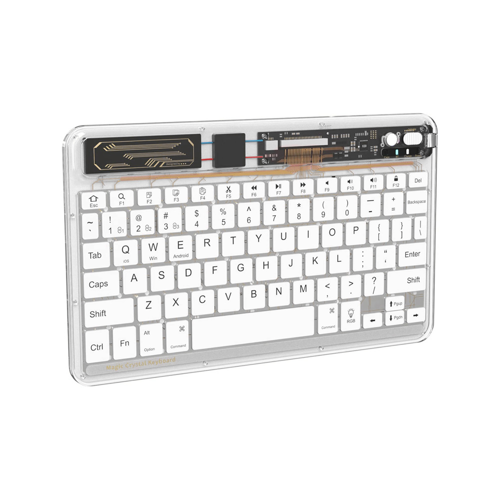 tastatura-coteci-crystal-84008-wireless-transparent-bela-232042-404277.png Tastatura Coteci Crystal 84008 Wireless transparent bela - Slika 1