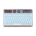 Tastatura Coteci Punk 84012 Wireless transparent plava