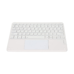 Tastatura Coteci Universal 64015 Wireless touchpad bela