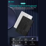 Tastatura Coteci Universal 64015 Wireless touchpad crna - Slika 2