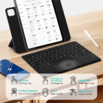 Tastatura Coteci Universal 64015 Wireless touchpad crna - Slika 4