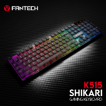 Tastatura Gaming Fantech K515 Shikari crna - Slika 7