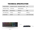 Tastatura Gaming Fantech K515S Shikari S crna - Slika 10