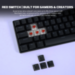 Tastatura Mehanicka Gaming Fantech MK211 RGB Atom61 crna (red switch) - Slika 8