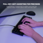 Tastatura Mehanicka Gaming Fantech MK211 RGB Atom61 crna (red switch) - Slika 11