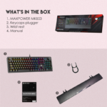 Tastatura Mehanicka Gaming Fantech MK853 RGB Maxpower (red switch) Space Edition - Slika 9