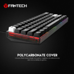 Tastatura Mehanicka Gaming Fantech MK857 RGB Maxfit61 FROST crna (Blue switch) - Slika 6