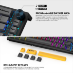 Tastatura Mehanicka Gaming Fantech MK858 RGB Maxfit67 crna (brown switch) - Slika 10