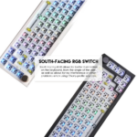 Tastatura gejmerska mehanicka bezicna MAXFIT67 MK858 space edition (Kaith box white switch) FANTECH - Slika 15