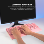 Tastatura Mehanicka Gaming Fantech MK894 RGB Maxpower II bela (speed grey switch) - Slika 12