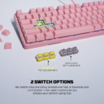 Tastatura Mehanicka Gaming Fantech MK894 RGB Maxpower II sakura (speed grey switch) - Slika 8