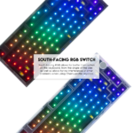 Tastatura Mehanicka Gaming Fantech MK910 RGB PBT Maxfit81 Frost Wireless crna (blue switch) - Slika 9