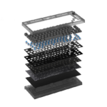 Tastatura Mehanicka Gaming Fantech MK910 RGB PBT Maxfit81 Frost Wireless crna (blue switch) - Slika 11