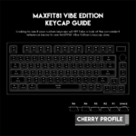 Tastatura Mehanicka Gaming Fantech MK910 RGB Vibe Maxfit 81 Royal Prince Wireless (Yellow switch) - Slika 7