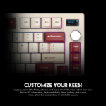 Tastatura Mehanicka Gaming Fantech MK910 RGB Vibe Maxfit 81 Royal Prince Wireless (Yellow switch) - Slika 8